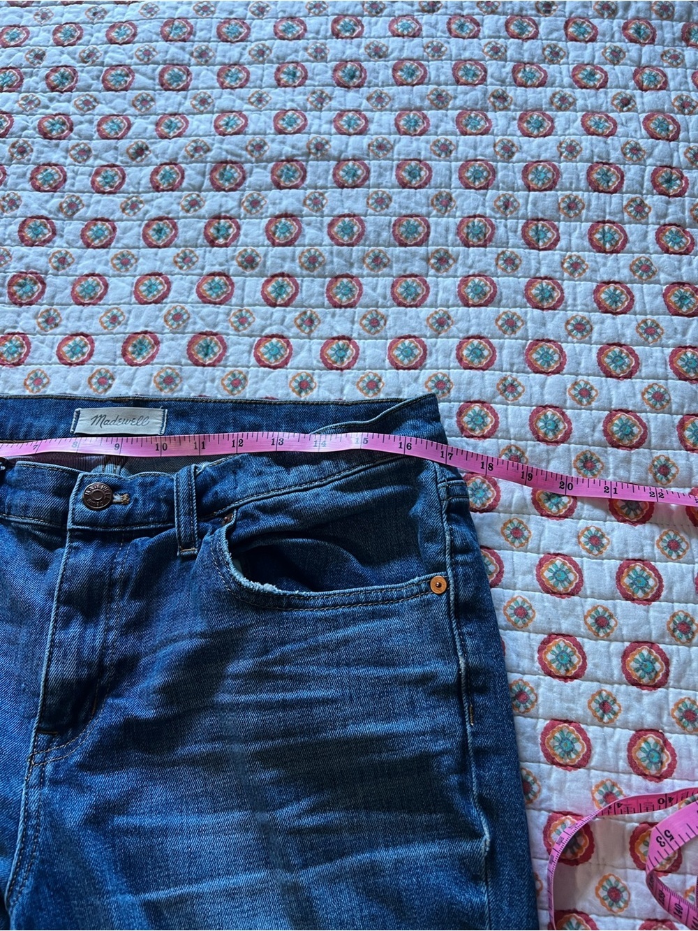 Madewell The Slim Boyjean size 29 Blue Jeans - Picture 8 of 8